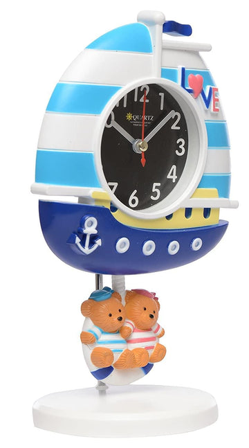 Sailing Yacht - Kids Pendulum Desk Clock